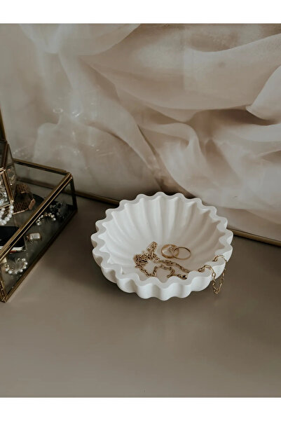 Misse Decorative Pinterest Plate Round Serrated Concrete Bowl Sugar Bowl