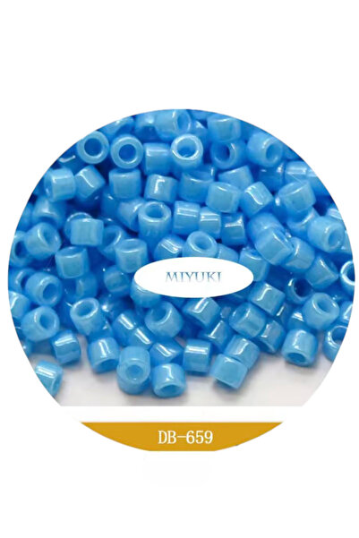 SESİKA HOBİ Mărgele originale Miyuki Delica 11/00 Nr.: 62 Blue Db 659 2 grame