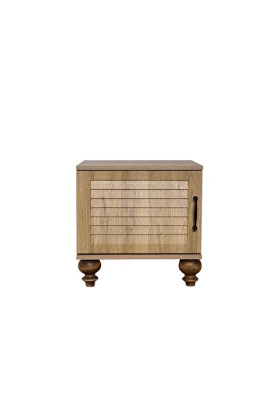 arionkids Pera Wood Şık Ve Sağlam MDF Komodin | REHAU Kaplama Kapak | Arion K...