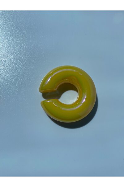 kurukafagift Sıkıştırmalı Earcuff Büyük Boy Renkli Hafif Model Kıkırdak Küpe