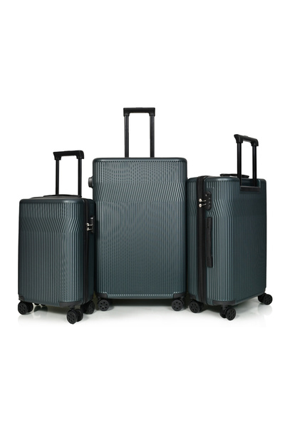 MORANO طقم حقيبة سفر من ويفز متينة و خفيفة الوزن حقيبة باربع بعجلات دوارة مع ...