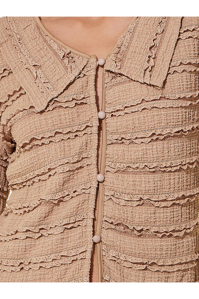 Take Two By Styli Textured Long Sleeve Regular Fit Shirt