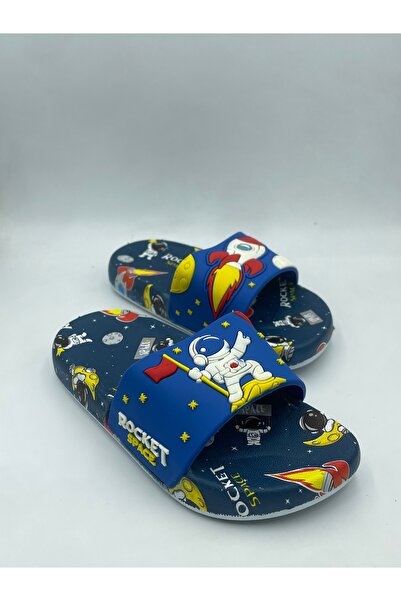 GEZER Хлопчик Хлопчик Капці (з малюнком ракети та астронавта)