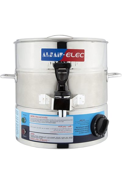 ALSAIF Electric Water Boiler, Intelligent Temperature Control, Stainless Steel Water Boiler , 3000w, Chrome