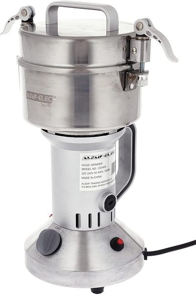 ALSAIF Electric Coffee Grinder, S/s Bowl To Mill, Coffee, Cardamom, Nuts, Spices, Grind Cereal, 1800w