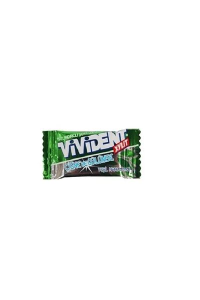 Vivident علكة واحدة بنكهة النعناع × 70 قطعة