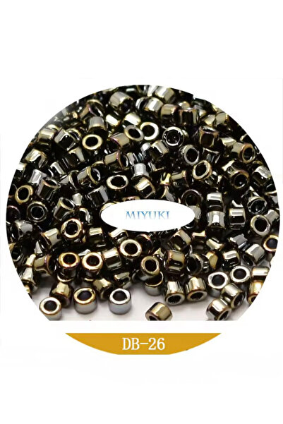 SESİKA HOBİ Оригінальні намистини Miyuki Delica 11/00 № 66 Металеві Db 26 7,5...