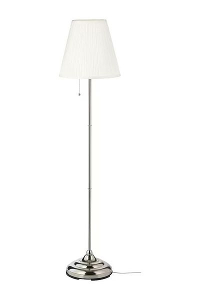 ARSTID Floor Stand Lamp Silver/White