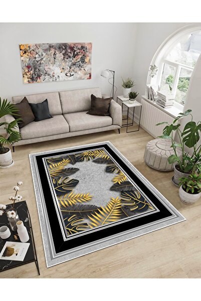 Dijidekor Shine M(80) Gold Fringeless Talpă anti-alunecare Digital cu imprime...