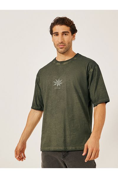 Styli Sun Print Cotton Boxy T Shirt