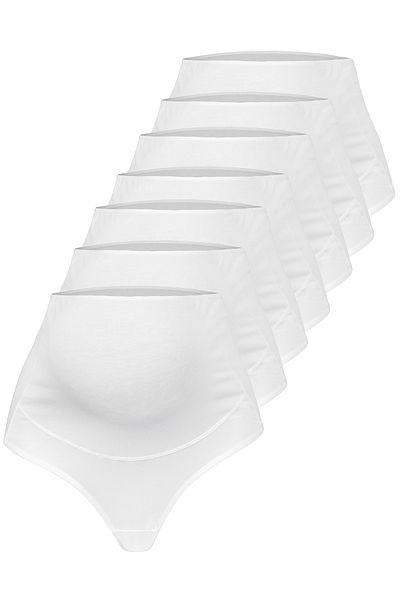 BEGATEKS Maternity Panties Stretchy High Waist Cotton Comfort Pack of 7