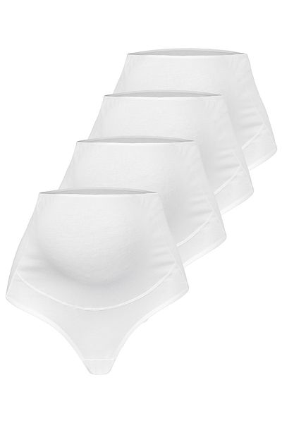 BEGATEKS Kaditeks - Maternity Panties Flexible High Waist Cotton Comfort Pack of 4