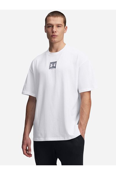 Under Armour Logo Print Round Neck Short Sleeve T-Shirt