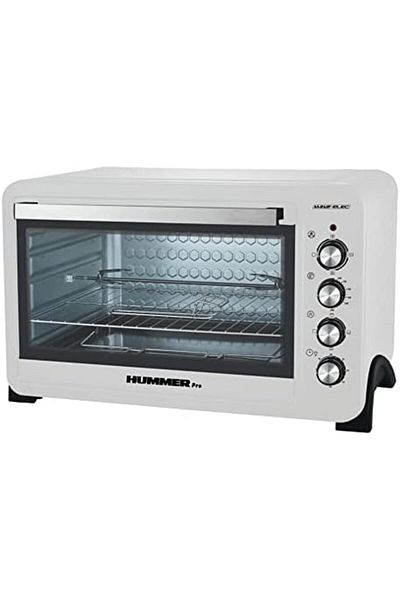 ALSAIF Electric Oven With Timer, S/s Heating Elements, Thermostat, Function Switch And Indicator, 2800w