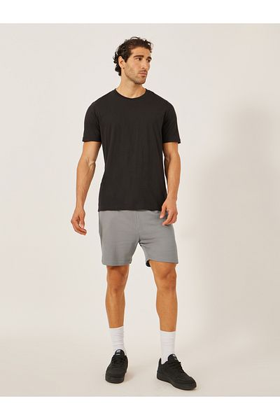 Styli Regular Fit Waffle Knit Shorts