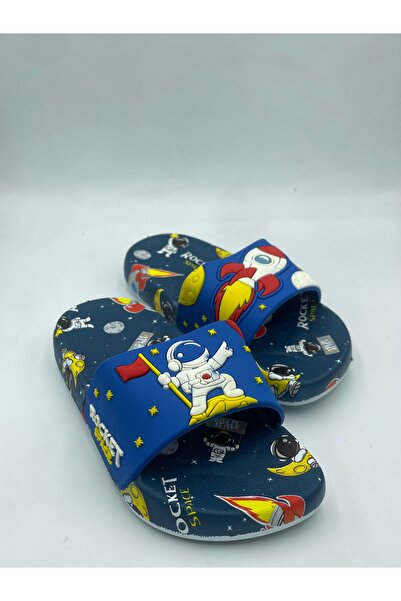 GEZER Хлопчик Хлопчик Капці (з малюнком ракети та астронавта)