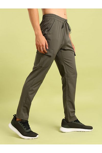 Technosport By Styli بنطلون كارغو رجالي مريح بقصّة متينة مع TS FLEXI