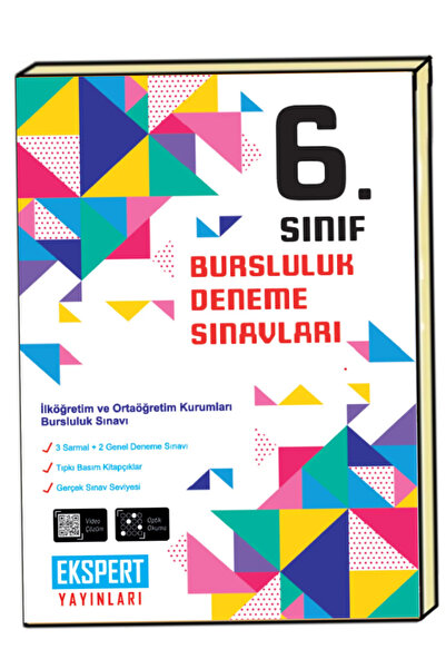 Ata Yayıncılık 6.sınıf Bursluluk Deneme Sınavı Kitap