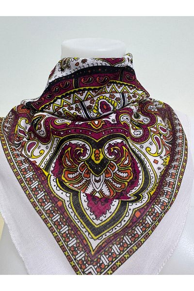 AresTokaAksesuar Bandană unisex 100% bumbac extra moale cu imprimeu etnic