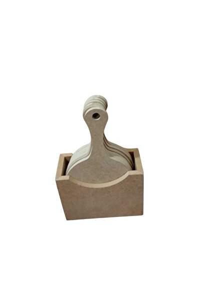 st koleksiyon hobi antika قاعدة أكواب مزخرفة من MDF