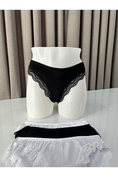 shiny date 4-Piece Lace Side Panties