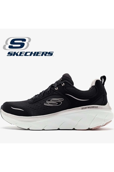 SKECHERS D'lux Walker 2.0 Gradient Glam 150103 Unisex Spor Ayakkabı SİYAH