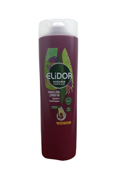 Elidor Energy of Nature Avocado and Grape Seed Oil 400 Ml X 2 Pieces Hair Care Shampoo