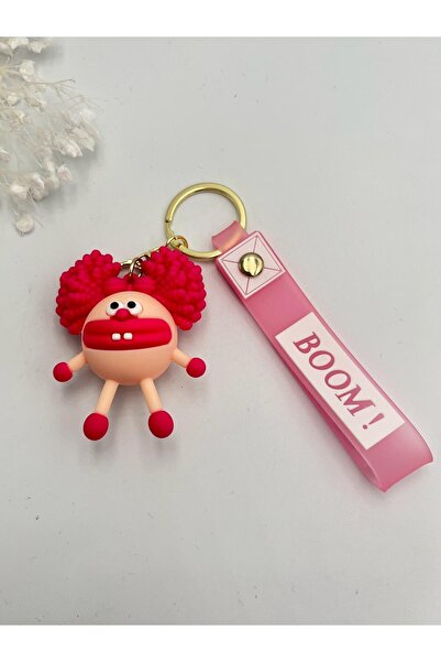 MyladyAccessoriess Breloc drăguț cu cap creț