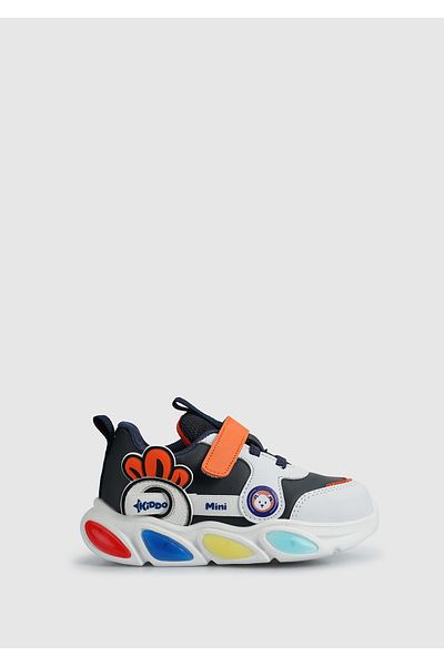 Kiddo Boy's Navy Blue Sneaker