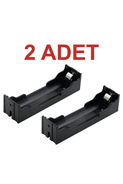 Rodevino 2 Adet 18650 Pil Yuvası Pcb Tip Tekli 3.7 v Li‑ıon Battery Holder
