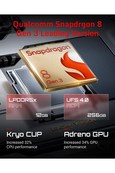 REDMAGIC 9S Pro ثنائي الشريحة، ذاكرة وصول عشوائي (RAM) سعة 16 جيجابايت، سعة تخزين 512 جيجابايت، يدعم تقنية 5G