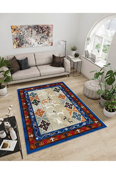 Dijidekor Shine M(11) Μπλε Αντιολισθητική Βάση χωρίς Κρόσσια Ψηφιακό με τύπωμ...