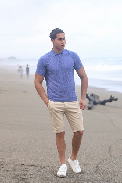 Walker London 100% Cotton Men's Canvas Shorts