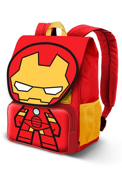 Marvel Ghiozdan mic extensibil Iron Man Alloy, 34 x 26 x 18 cm