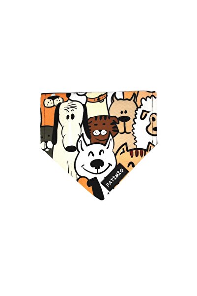 PATİMİO Happy Dogs Kedi Ve Köpek Tasma Fular Bandana