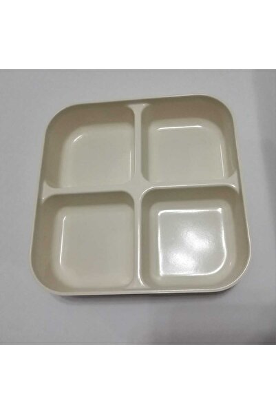 YANPA TİCARET Yanpa Ticaret/Freya Melamine Square Lid Breakfast and Storage Container. It Is 20*20 cm in Size.