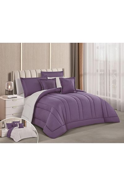Red Rose Double bed sheet with a plain design, double sides, to give you a comfortable sleep, size 240*260 cm