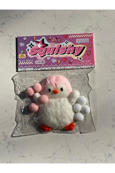 Event By Architect Pink Penguin Tan Squishy, Tan Sukushi, Stress Toy