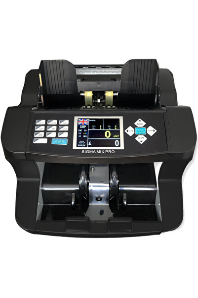 Sigma Mix Pro Tl - Euro - Usd - Gbp - Sry Karışık Para Sayma Makinesi