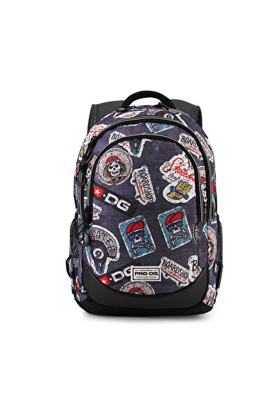 Prodigy Ghiozdan PRODIGY Grey Running HS 1.2, 30 X 44 X 17 cm