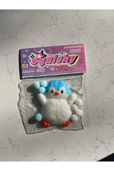 Event By Architect Blue Penguin Tan Squishy, Tan Sukushi, Stress Toy