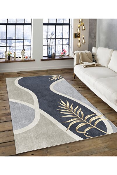 Dijidekor شين إم (162) سجادة زخرفية رقمية مطبوع بدون حواف ومضادة للانزلاق من ...