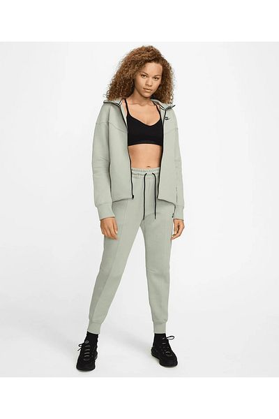 Nike Tech Fleece Mid-Rise Joggers (Fb8330-370) Sports Elestes