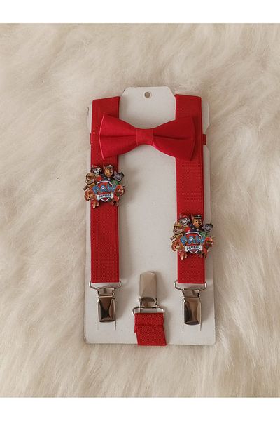 Bambinoo Paw Patrol Birthday Special Day Concept Strap Bow Tie Set