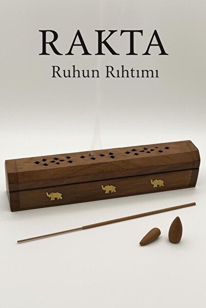 Rakta AHŞAP TÜTSÜLÜK ÇEKMECELİ - TABUT