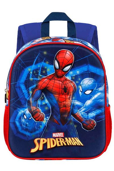 SPIDERMAN Ghiozdan gradinita Spiderman Powerful 3D, 31 x 26 x 11 cm