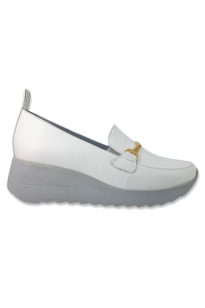 Mammamia 3745 24Ya Women's Casual Shoes White
