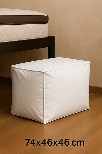 HİG HOME Giant Size, under Base Organizer Storage Bag 74X46X46 cm 1 Piece