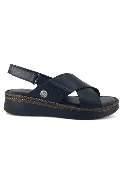 Mammamia 2515 25Ys Women's Casual Sandals Black