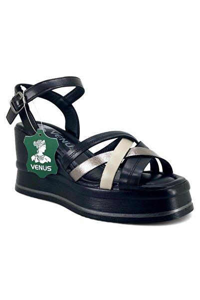 Venüs 2510902   Sandale de zi cu zi pentru femei 25YS negre